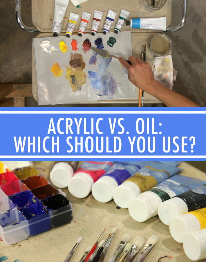 Acrylic vs. Oil Paint: Choosing the Right Medium for You