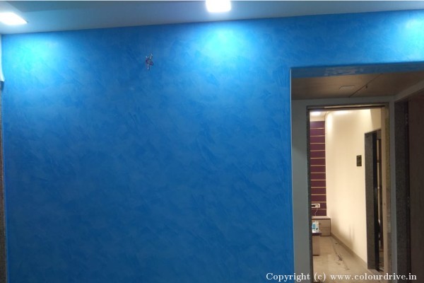 Texture Painting Home Painting Project at Navi Mumbai