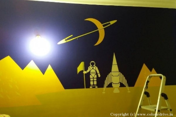 Exterior Painting,  Interior Painting,  Kids Room Decor Home Painting Project at Sarjapur Kadubeesnahalli