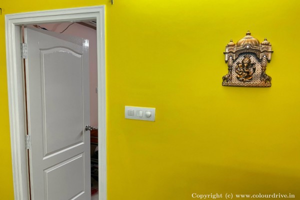 Enamel Painting,  Exterior Painting,  Interior Painting Home Painting Project at Serilingampalle, Nallagandla