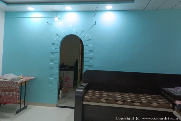 Enamel Painting,  Interior Painting Home Painting Project at Aundh